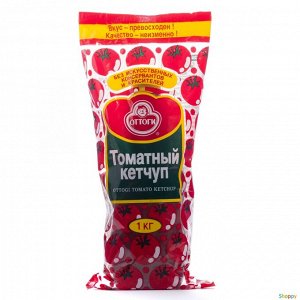 Кетчуп 1 кг. Оттоги Ю.Корея (OTTOGI TOMATO KETCHUP)