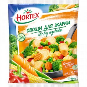 Овощи для жарки , Хортекс, 400 г, (12)