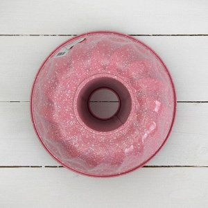 Форма для выпечки «Немецкий кекс. Долли», 22,5?9,9 см, с мраморным антипригарным покрытием, цвет розовый