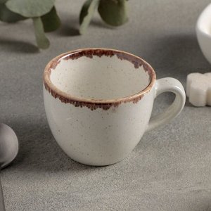 Чашка кофейная 90 мл, цвет бежевый
