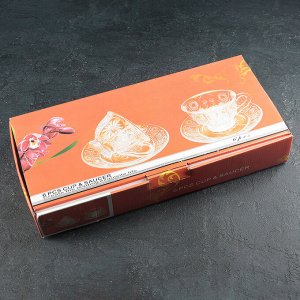 Сервиз чайный «Северное сияние», 12 предметов: 6 чашек 170 мл, 6 блюдец