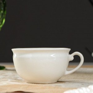 Чайник с чашкой, белый, 1 персона, 0,3 л /0,3л