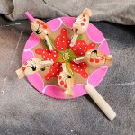 Сувенир деревянный &quot;Курочки&quot;, микс