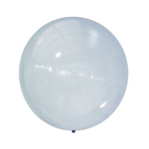 Воздушный шар 24"/61см Кристалл Bubble BLUE 244 1шт