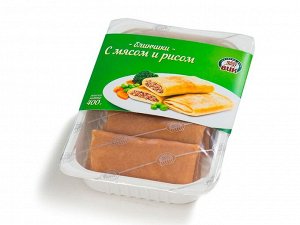 Блинчики с мясом и рисом