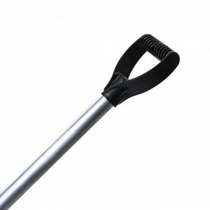 Лопата совковая, титановая, L = 125 см, алюминиевый черенок, с ручкой
