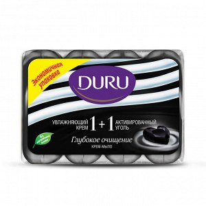 Крем-мыло DURU 1+1 «Глубокое очищение», 4 шт. х 90 г