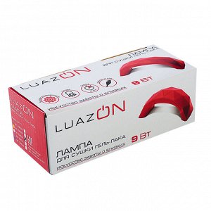 Лампа для гель-лака LuazON LUF-11, LED, 9 Вт, 3 диода, таймер 60 с, USB, белая