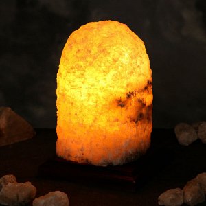 Соляная лампа "Гора большая", цельный кристалл, 15,5 см, 4-5 кг