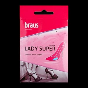 Гелевые полустельки Braus Lady Super, противоскользящие