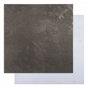 Фотофон двусторонний «Белый бетон - Чёрный» картонный, 45 х 45 см, 980 г/м²
