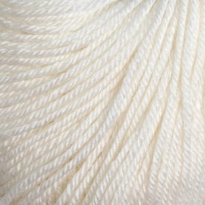 Пряжа "Baby Wool" 40% шерсть, 40% акрил, 20% бамбук 175м/50гр (62 молочный)