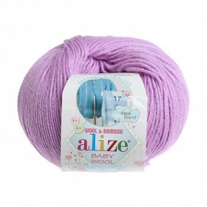 Пряжа "Baby Wool" 40% шерсть, 40% акрил, 20% бамбук 175м/50гр