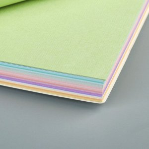 Набор текстурированного кардстока American Crafts -  «Pastels» - 30.5х30.5 см -  60 листов