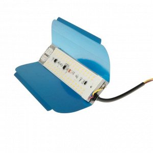 Прожектор светодиодный Luazon СДО08-30 бескорпусный, 30 Вт, 3500 К, 2200 Лм, IP65, 220 В