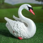 Садовая фигура &quot;Лебедь&quot;, белый цвет, 24 см