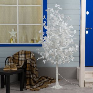 Дерево светодиодное "Клён белый", 1,8 м, 350 LED, 220 В, БЕЛЫЙ