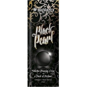 SOLEO Black Pearl Сильный бронзатор с коллагеном и запахом духов 15 мл