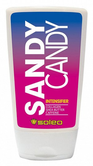 Soleo Sandy Candy Интенсификатор загара с коллагеном, маслом ши и кофеином 100 мл