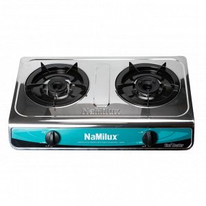 NaMilux NA-606ASM / NA-D3616APS Двухконфорочная газовая печка, используеться с баллоном объемом от 5 л и регулятором давления