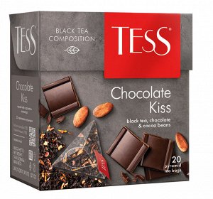 Чай Тесс пирамида Chokolate Kiss tea 1,8г 1/20/12, шт