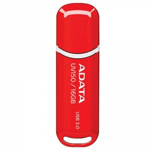 Флэш-диск 16 GB A-DATA UV150 USB 3.0, красный, AUV150-16G-RRD