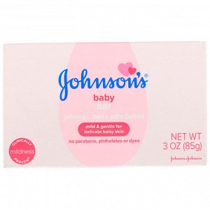 Johnson & Johnson, Детское мыло, 3 унции (85 г)