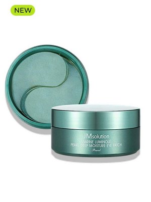 JMSolution Гидрогелевые патчи с экстрактом жемчуга Eye Patch Pearl Marine Luminous Pearl Deep Moisture, 90гр(60шт)