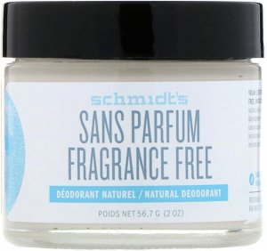 Schmidt&#x27 - s Naturals, Natural Deodorant, Fragrance-Free, 2 oz (56.7 g)