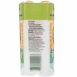 Arm & Hammer, Натуральный дезодорант Essentials, свежий, для мужчин и женщин, два в упаковке, по 71 г каждый