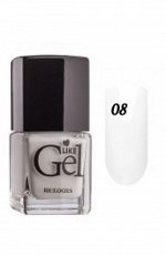 Лак для ногтей с гелевым эффектом&quot;Like Gel&quot; №08 (Заснеженные Альпы), 16116&quot;