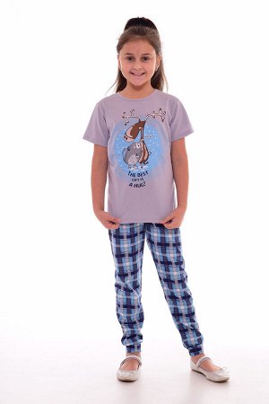 Пижама детская 7-238 (серо-голубой)