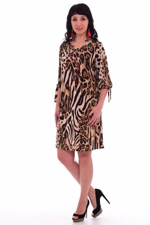 *Платье женское Ф-1-19б (леопард)