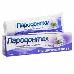 Зубная паста комплексная защита 6 в 1