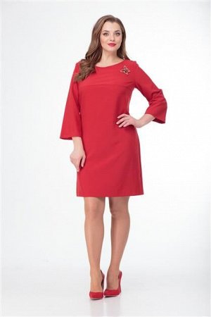 Платье ANELLI 376 красный