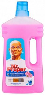 MR PROPER Моющая жидкость для полов и стен лайм и мята  1л