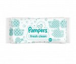 PAMPERS Детские влажные салфетки Fresh Clean 52 ПрепакКор
