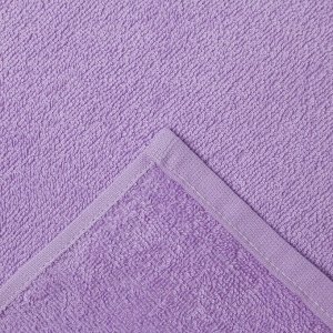 Салфетки махровые «Этель. Чудеса рядом», 3 шт., 30x30 см, сиреневые