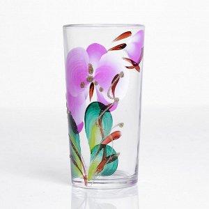 Набор для сока "Орхидея" художественная роспись, 6 стаканов  1250/200 мл