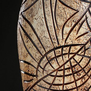 Ваза напольная "Эллада" абстракция, 66 см, микс, керамика