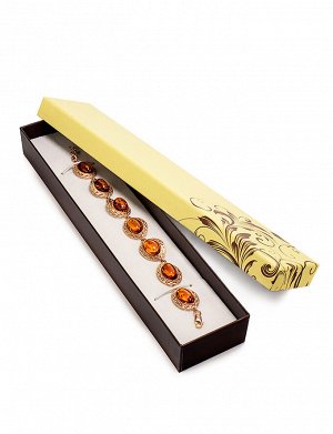 Подарочная коробочка 220х50 мм для браслетов и ожерелий двухцветная, 607806279