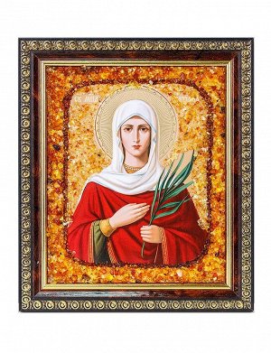 Янтарная икона «Святая великомученица Татьяна», 906904438