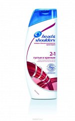 HEAD &amp; SHOULDERS Шампунь и бальзам-ополаскиватель против перхоти 2в1 Густые и крепкие 400мл