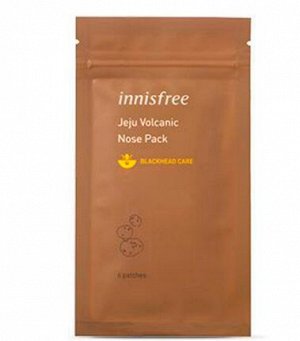 Innisfree Jeju Volcanic Nose Pack Патчи для очищения носа 1шт