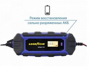 Электронное зарядное устройство Goodyear для свинцово-кислотных аккумуляторов CH-6A GY003002