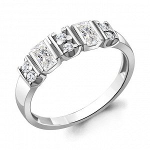 Серебряное кольцо с фианитом 68699А.5