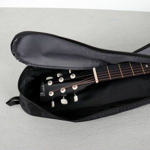 Чехол гитарный классический неутепленный, серый, c 2 ремнями, объемные карманы