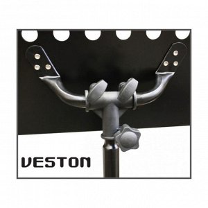 Пюпитр VESTON MUS015 оркестровый, 940 - 1420 мм, сталь, полотно для нот 470х345 мм.