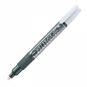 Маркер меловой Pentel Wet Erase Marker 2.0/4.0 мм, стирающийся, для стекла, металла, зеркала, пластика, белый