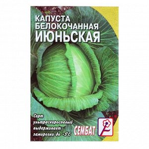 Семена Капуста "Сембат", белокачанная, "Июньская", 1 г